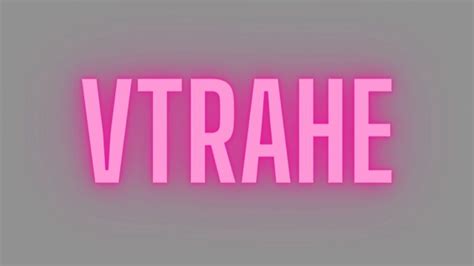 vtrahe транс